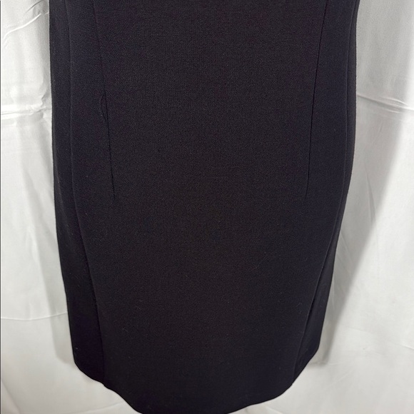 Marella Italian Black Mini Dress Short Sleeve Size 4 - Picture 5 of 8